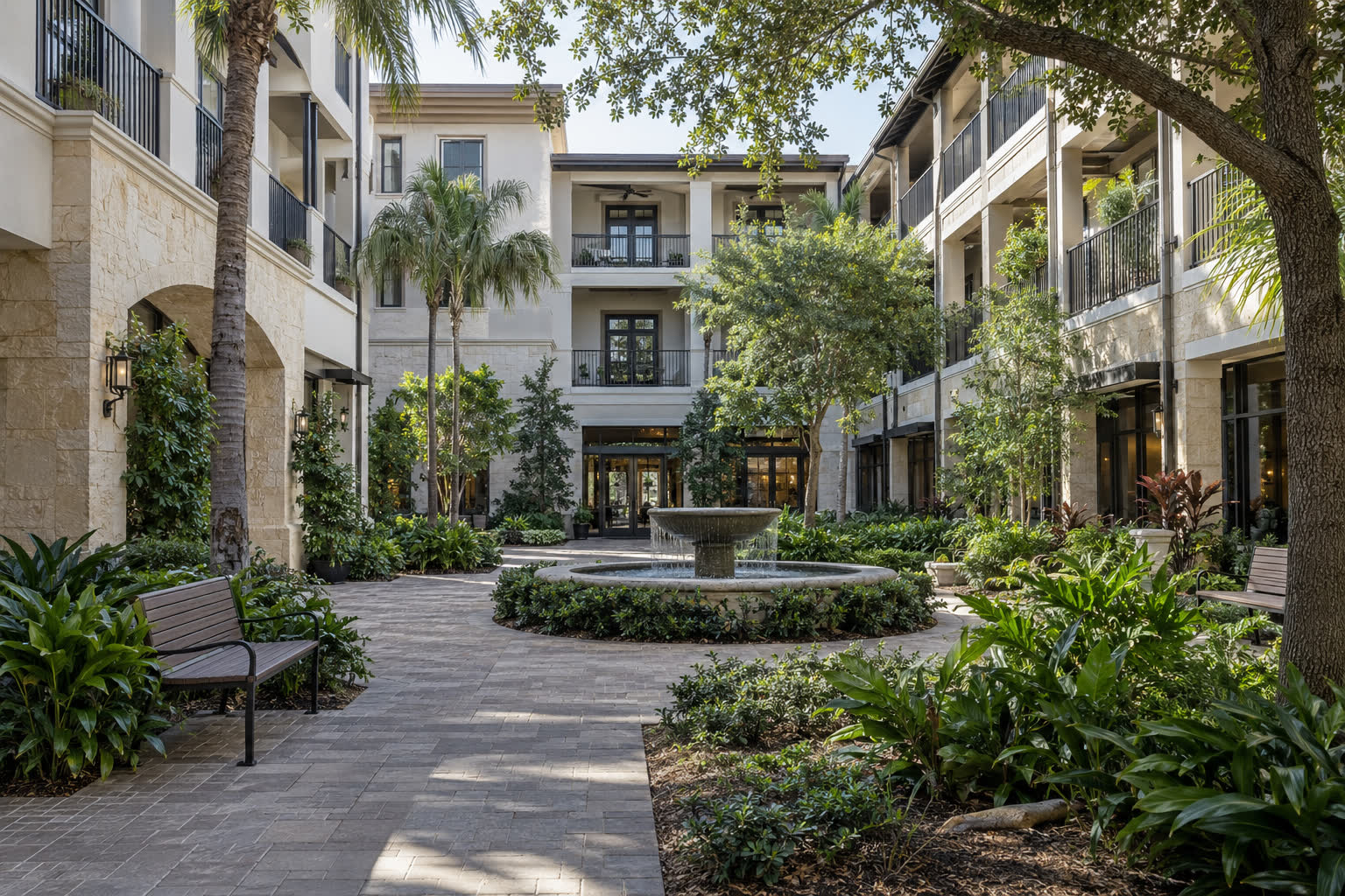 Common Areas & Amenities — illustrative design reference