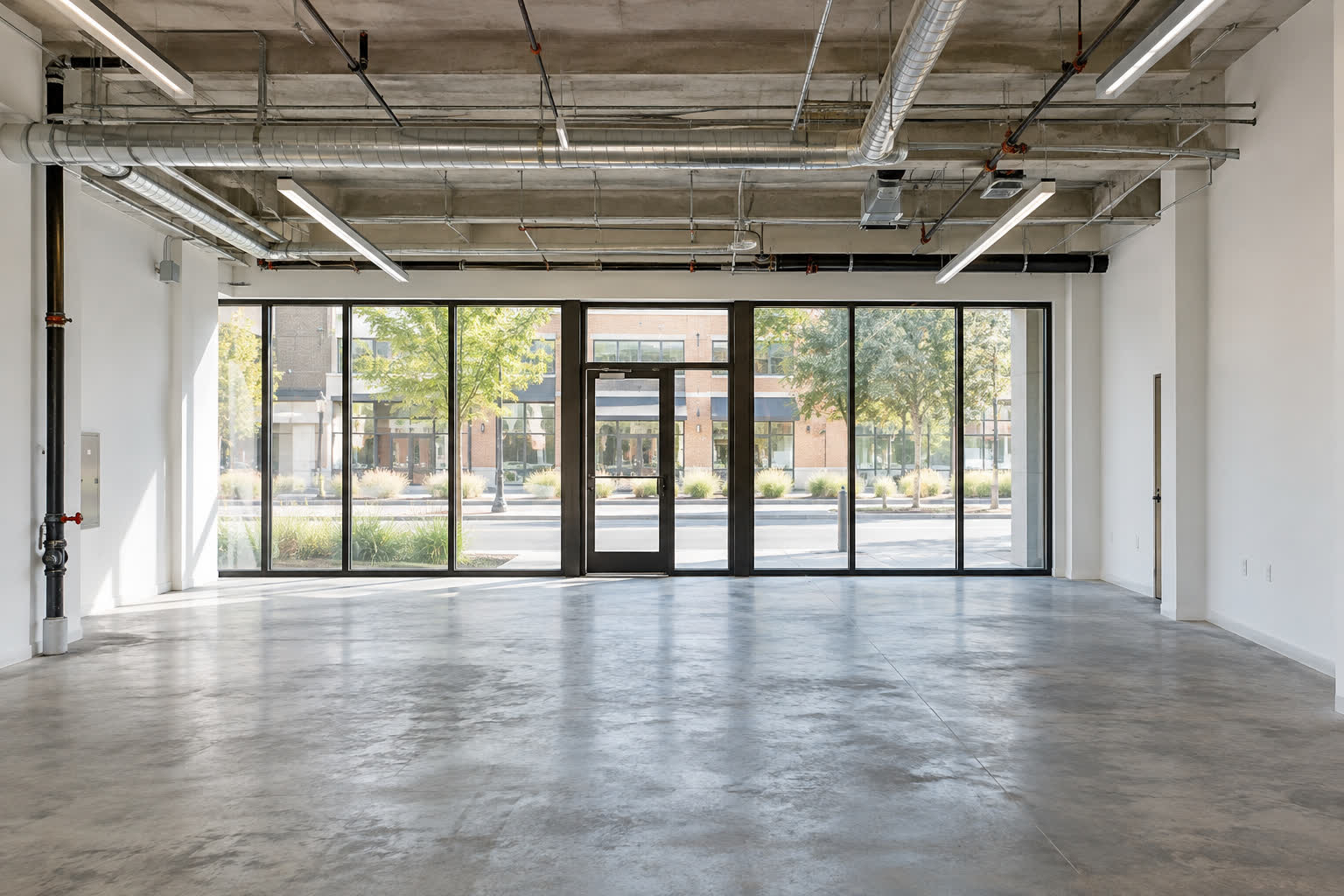 Retail Tenant Buildout — illustrative design reference