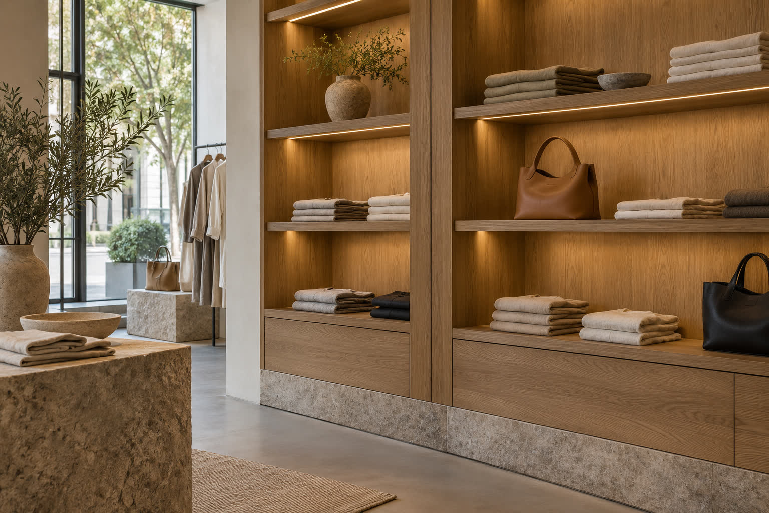 Display & Fixture Millwork — illustrative design reference