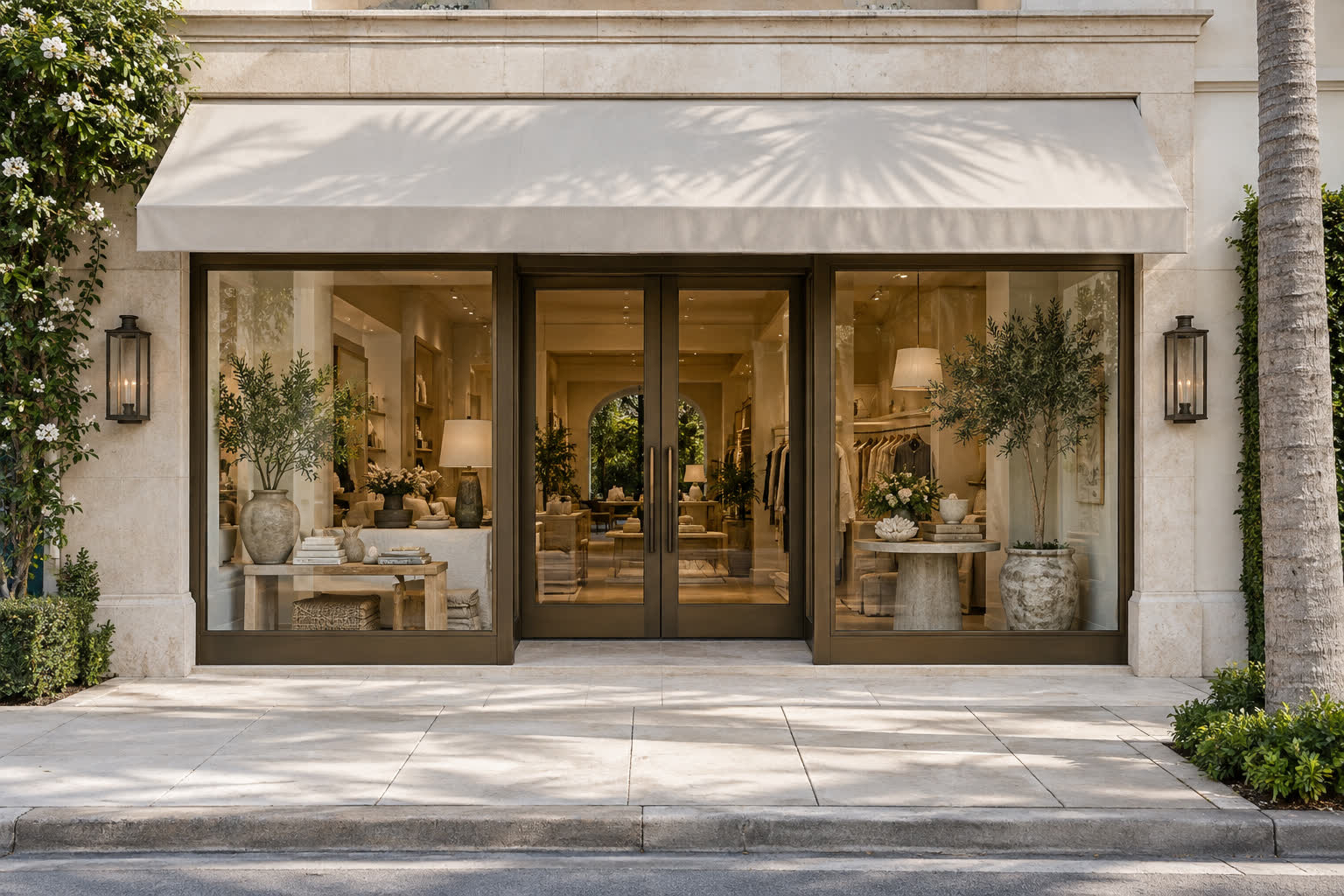 Storefront & Facade — illustrative design reference