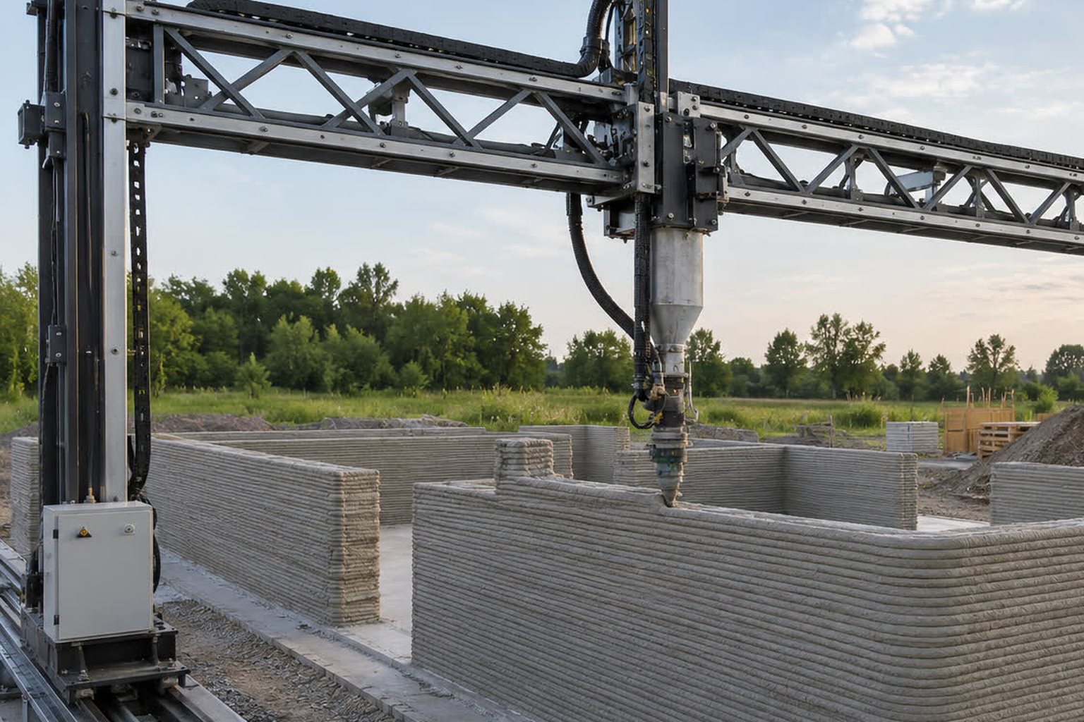 Concrete Infrastructure (3D-Printed)